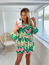 Load image into Gallery viewer, Brid dress - green