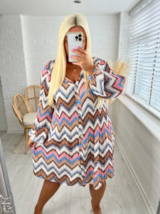 Brid dress- white/tan