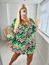 Load image into Gallery viewer, Brid dress - green