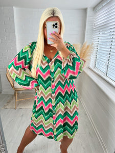 Brid dress - green